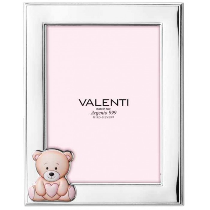 CORNICE PORTAFOTO NASCITA BATTESIMO BAMBINA ARGENTO MIRO SILVER