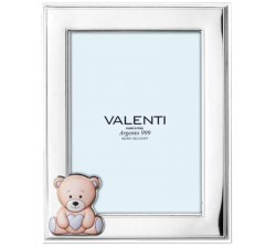 CORNICE PORTAFOTO NASCITA BATTESIMO BAMBINO ARGENTO MIRO SILVER