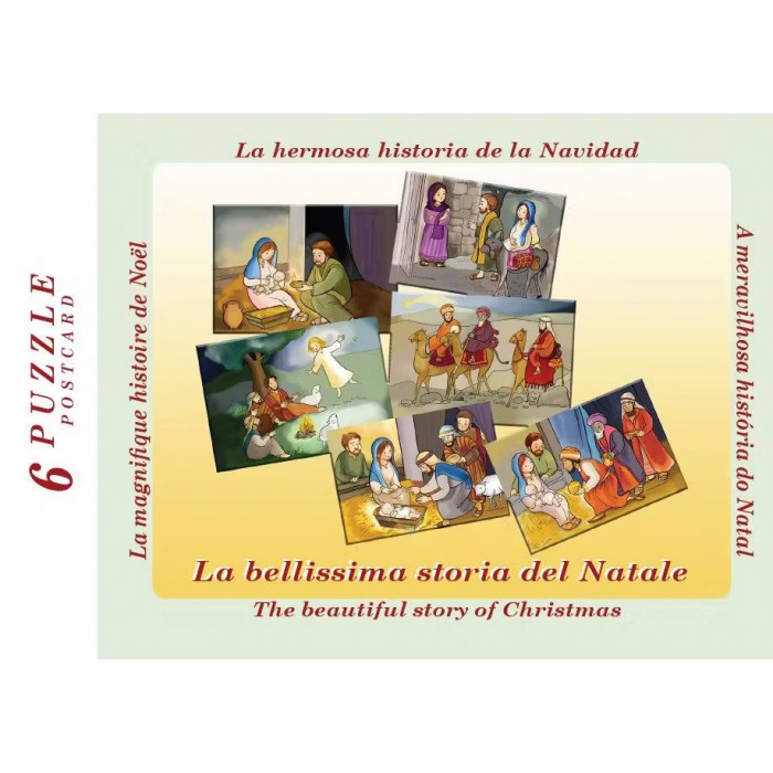 PUZZLE PRESEPE SANTO NATALE PER BAMBINI