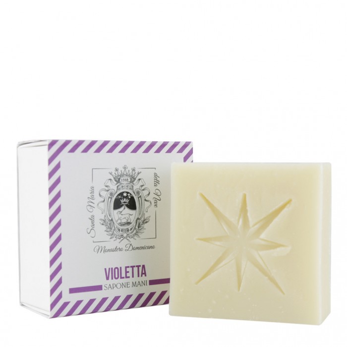 SAPONE ARTIGIANALE CON ESSENZA DI VIOLETTA