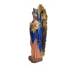 STATUA MADRE DEL PERPETUO SOCCORSO H.70 CM RESINA DIPINTA A MANO